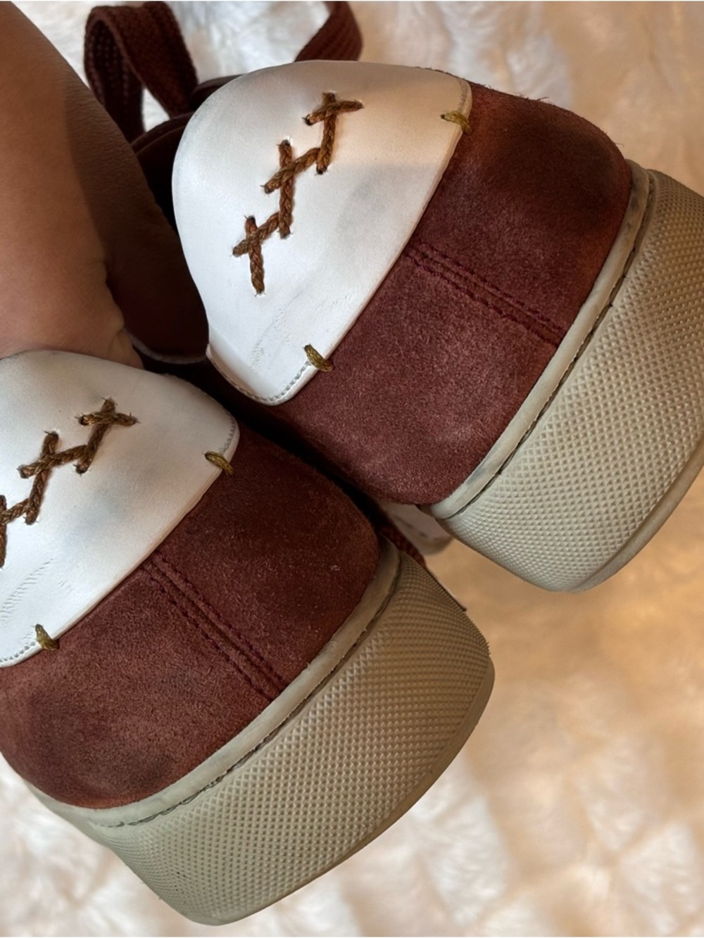 Ermenegildo Zegna Men's Suede Lace-Up Sneakers In Bro… - Gem
